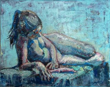 Original Nude Paintings by Gabriella DeLamater