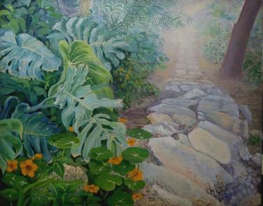 Print of Realism Landscape Paintings by Bushra Khalid