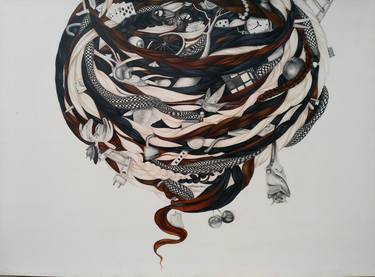 Print of Conceptual Fantasy Paintings by Bushra Khalid