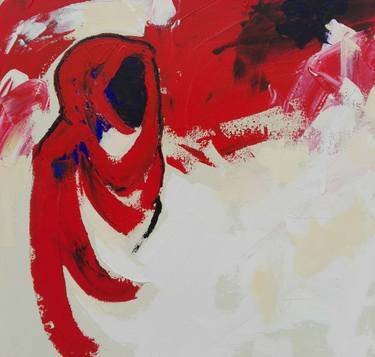 Original Conceptual Abstract Painting by Bushra Khalid