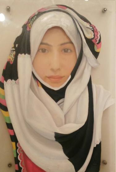 Original Conceptual Women Painting by Bushra Khalid