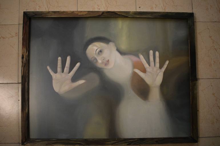 Original Conceptual Women Painting by Bushra Khaalid