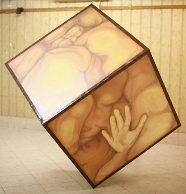 Original Conceptual Body Installation by Bushra Khaalid