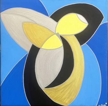Original Abstract Expressionism Nature Painting by TimothéE Bordenave