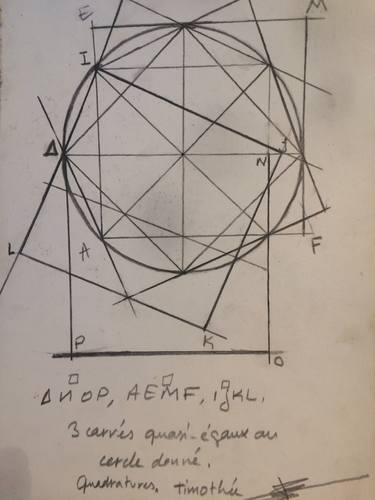 Mathemagics : Three Squares to a Circle... thumb