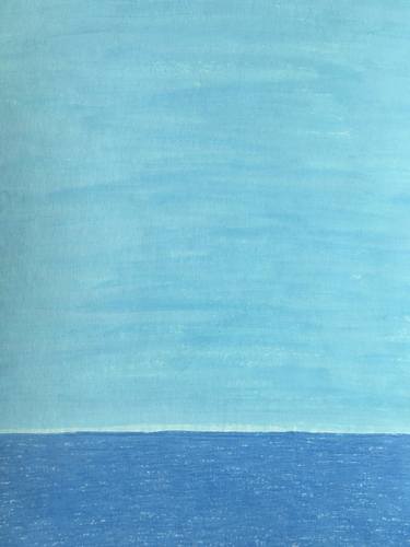Blue on Blue - Horizon at the Sea thumb