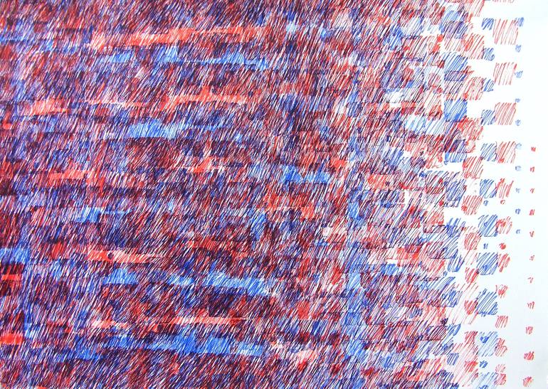 Original Abstract Patterns Drawing by Maria Westra