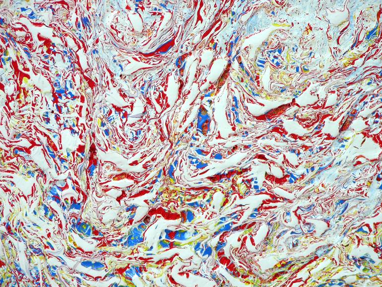Original Abstract Patterns Painting by Maria Westra