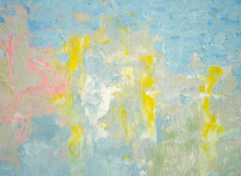 Original Impressionism Abstract Painting by Maria Westra