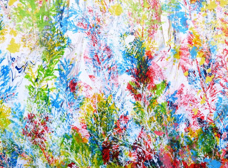 Original Abstract Nature Painting by Maria Westra