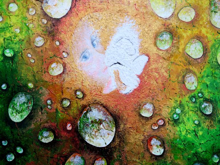 Original Abstract Nature Painting by Maria Westra