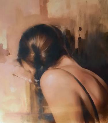 Original Figurative People Paintings by Kris Coolens