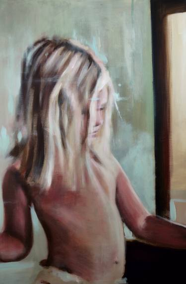 Print of Figurative Children Paintings by Kris Coolens