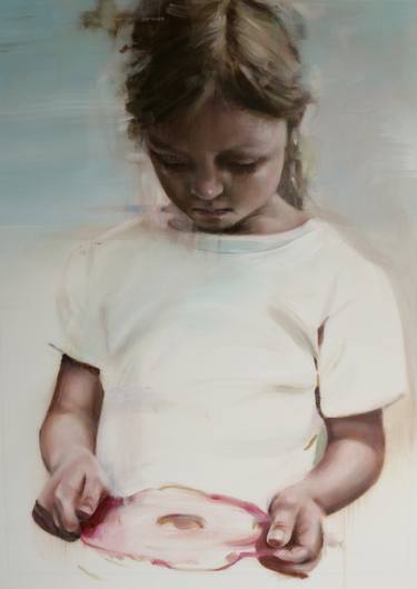 Print of Figurative Children Paintings by Kris Coolens