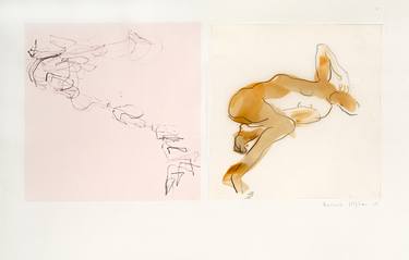 Original Fine Art Body Drawings by Hannah Alpha