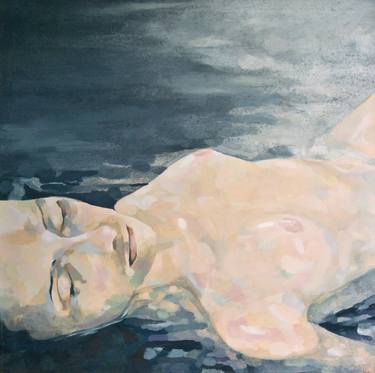 Original Figurative Nude Paintings by Sarina Villareal