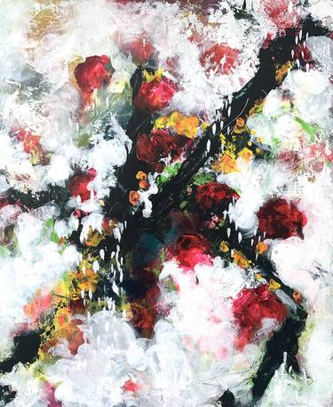 Print of Abstract Garden Paintings by Sarina Villareal