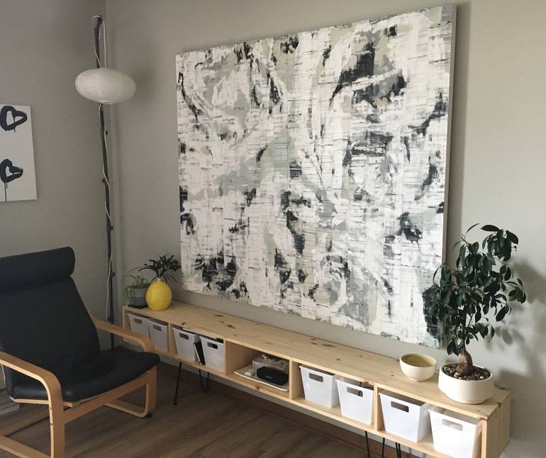 Original Abstract Painting by Daniel Klewer