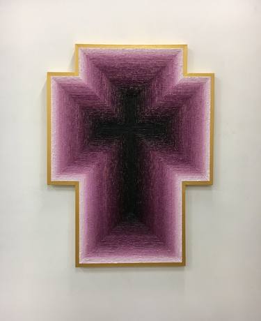 Original Abstract Religious Paintings by Daniel Klewer