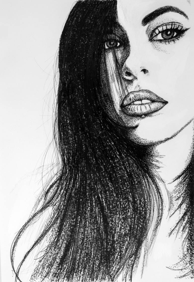 Delaney Drawing by Rob Cox | Saatchi Art