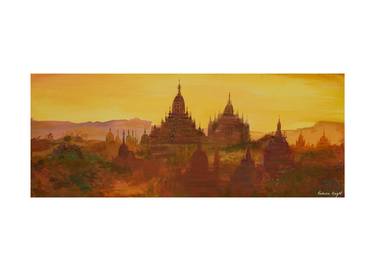 Myanmar sunset landscape thumb