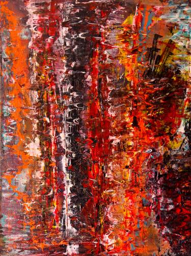 Original Abstract Expressionism Abstract Paintings by Mariusz Wartalowicz