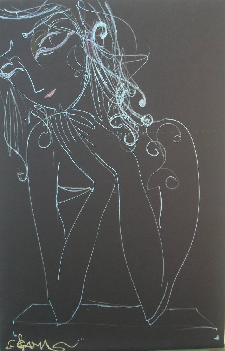 Original Conceptual Women Drawing by Picto Shinigami