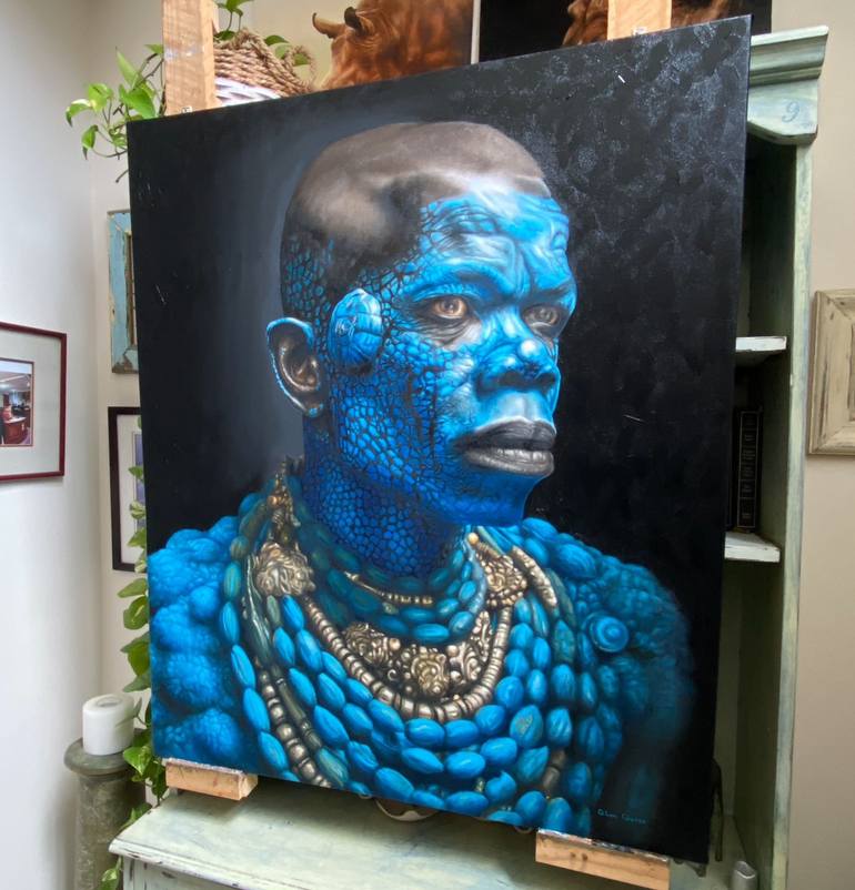 Original Figurative People Painting by Alan James Weiss