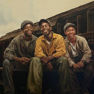 Original Figurative Portrait Paintings by Alan James Weiss