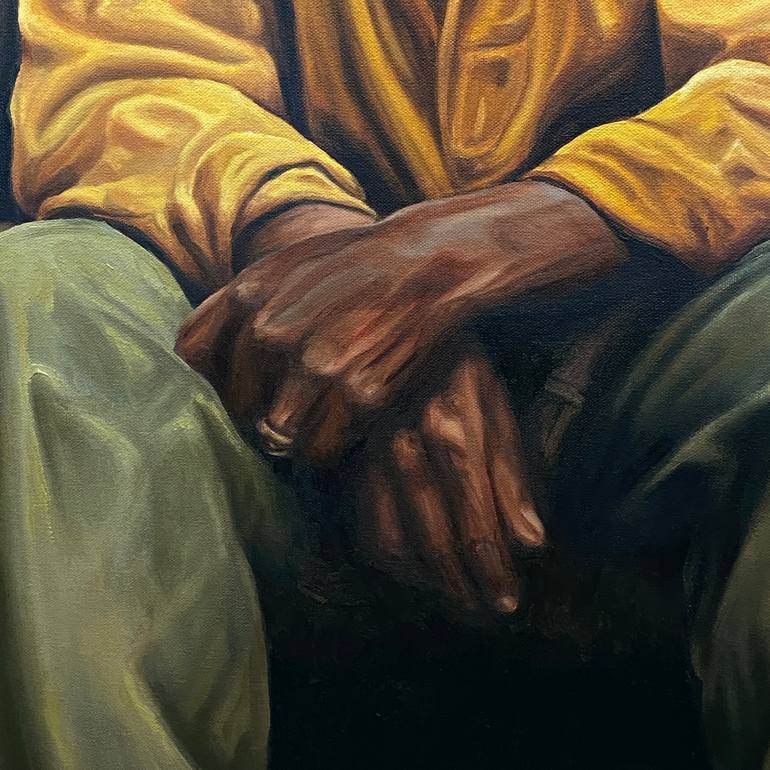 Original Figurative People Painting by Alan James Weiss