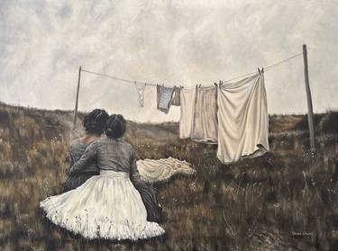 Original Figurative Women Paintings by Alan James Weiss