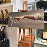 On Easel