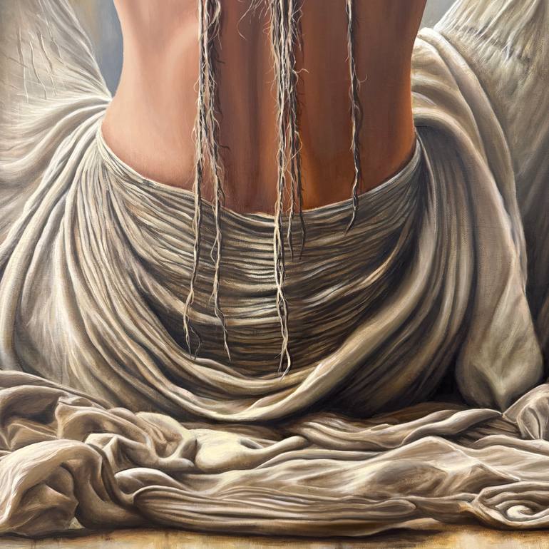 Original Figurative Women Painting by Alan James Weiss