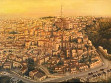 Original Fine Art Cities Paintings by Alan James Weiss