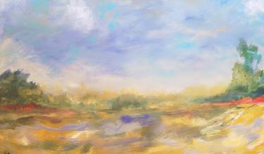 Original Abstract Landscape Paintings by Alicia Leeke