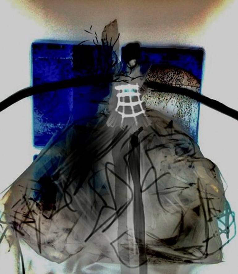 Original Conceptual Abstract Digital by Helena De Medeiros