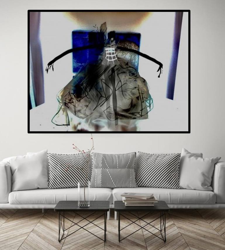 Original Conceptual Abstract Digital by Helena De Medeiros