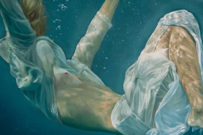Original Contemporary Nude Painting by Joni-Leigh Doran