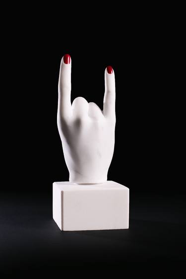 Original Pop Art Pop Culture/Celebrity Sculpture by Alessandra Serina