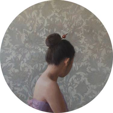 Original Figurative Women Painting by Ninni Heldt