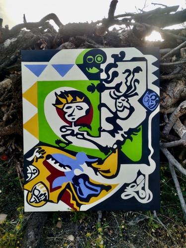 Original Abstract Paintings by Johanne Nordstrand