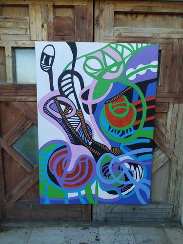 Original Abstract Paintings by Johanne Nordstrand