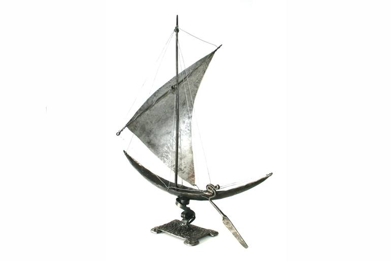 Original Other Boat Sculpture by Lina Meligy