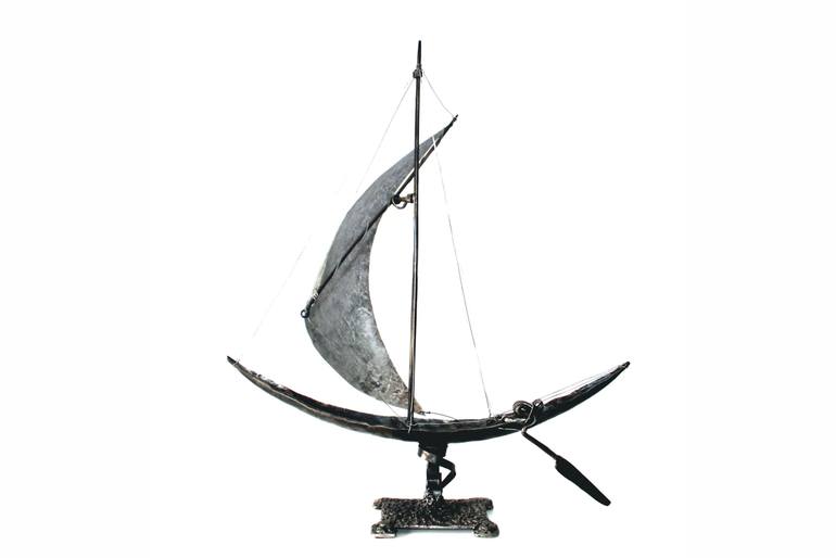 Original Other Boat Sculpture by Lina Meligy