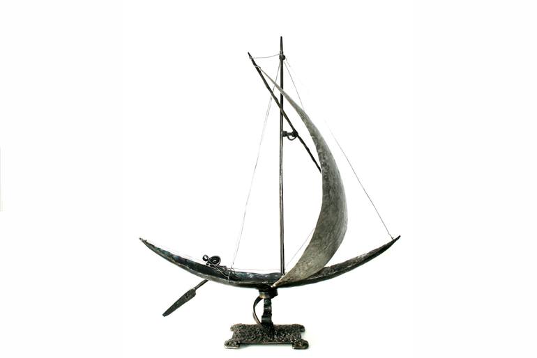 Original Other Boat Sculpture by Lina Meligy