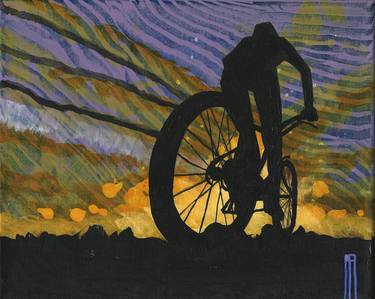 Print of Bicycle Paintings by Anna Asche