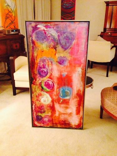 Original Abstract Painting by Willie Mae Brown