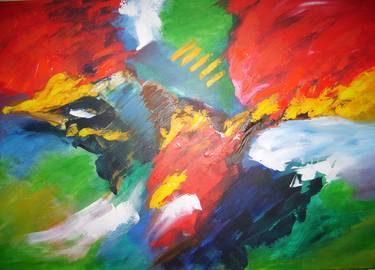 Original Abstract Expressionism Abstract Paintings by Clifford Peacock