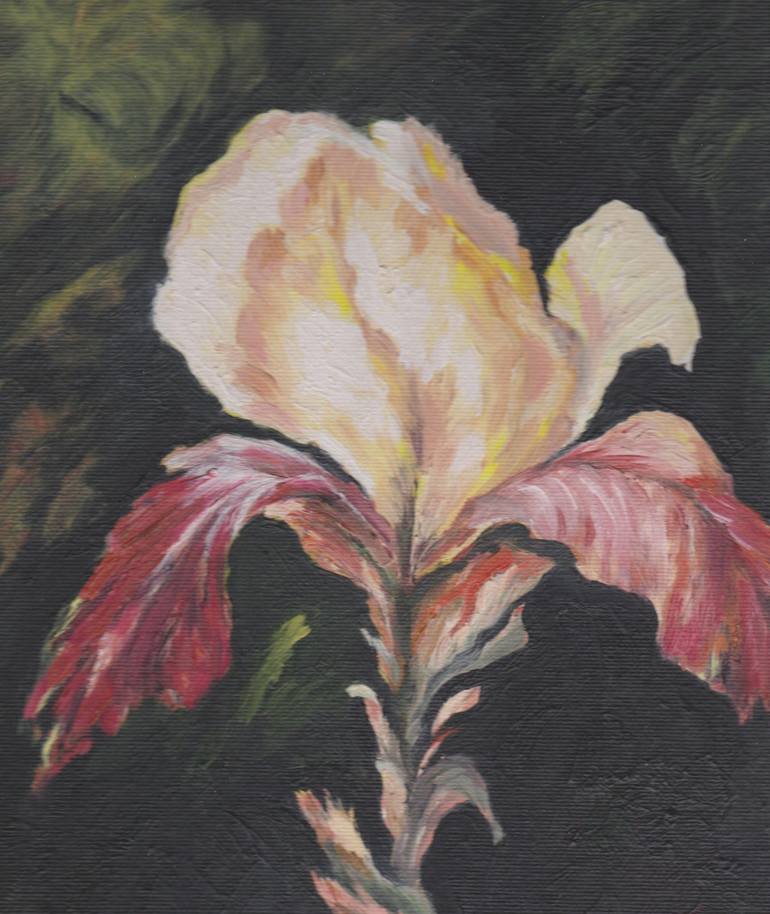 Iris Painting by Iris BoydCherian Saatchi Art