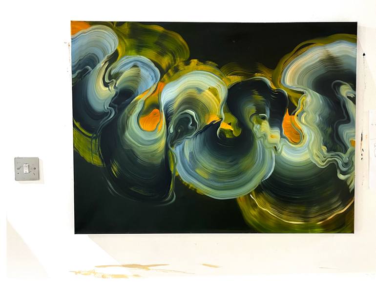 Original Contemporary Abstract Painting by Genevieve Leavold